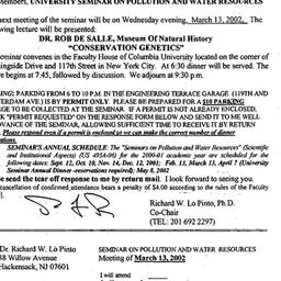 Announcements, 2002-03-13. ...