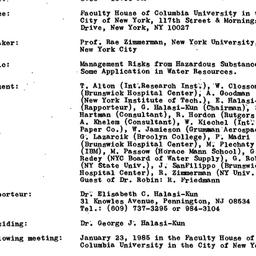 Minutes, 1984-12-14. Pollut...