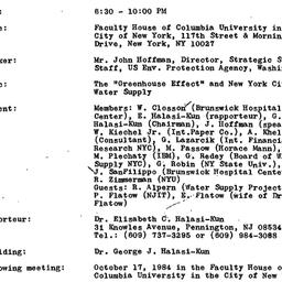 Minutes, 1984-09-20. Pollut...