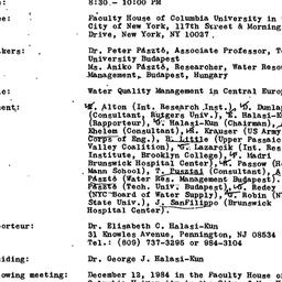 Minutes, 1984-11-16. Pollut...