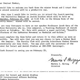 Announcements, 1976-01-26. ...