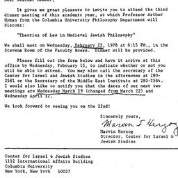 Announcements, 1979-01-26. ...