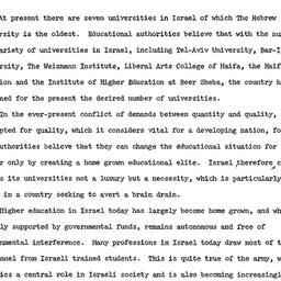 Minutes, 1968-11-26. Israel...