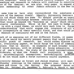 Correspondence, Israel and ...