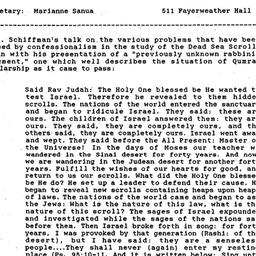 Minutes, 1988-02-03. Israel...
