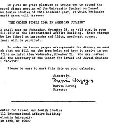 Announcements, 1979-11-13. ...