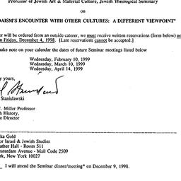 Announcements, 1998-11-13. ...