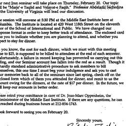 Announcements, 1997-01-23. ...