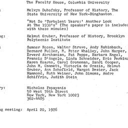 Minutes, 1976-03-18. Twenti...