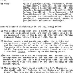 Minutes, 1975-12-11. Twenti...