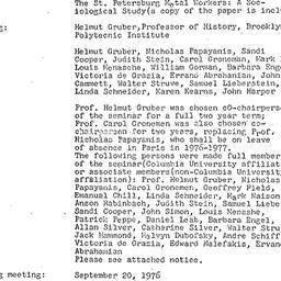 Minutes, 1976-05-20. Twenti...