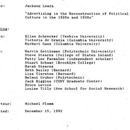 Minutes, 1993-12-08. Twenti...