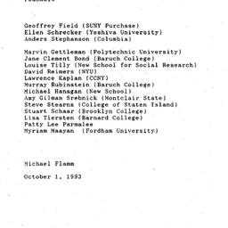 Minutes, 1993-09-21. Twenti...