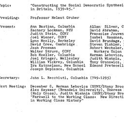 Minutes, 1983-10-17. Twenti...