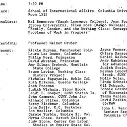 Minutes, 1983-11-22. Twenti...