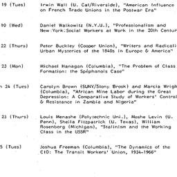 Schedules, Twentieth-Centur...