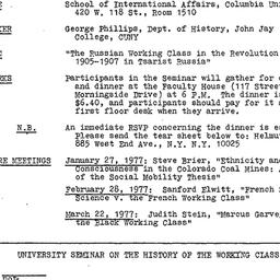 Announcements, 1976-12-13. ...