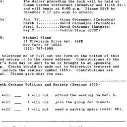 Announcements, 1994-12-05. ...