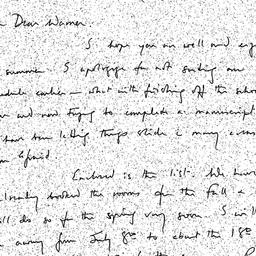 Correspondence, Twentieth-C...