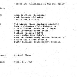 Minutes, 1995-04-04. Twenti...