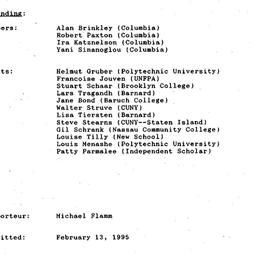 Minutes, 1995-01-31. Twenti...