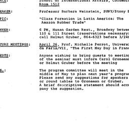 Announcements, 1983-03-24. ...
