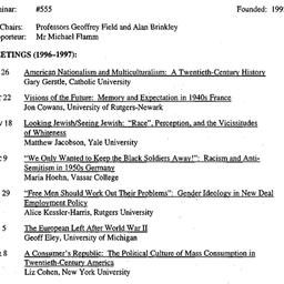 Schedules, Twentieth-Centur...