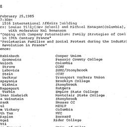 Minutes, 1985-02-25. Twenti...