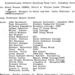 Minutes, 1984-09-20. Twenti...