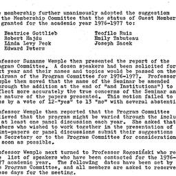 Minutes, 1976-04-22. Law an...