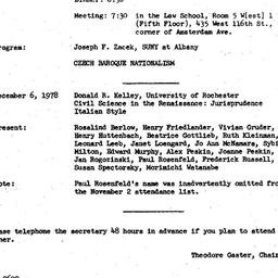 Announcements, 1979-02-15. ...