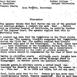 Minutes, 1990-10-11. Law an...