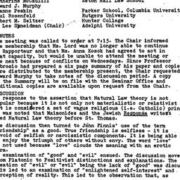 Minutes, 1991-01-23. Law an...