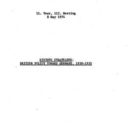 Speaker's paper, 1974-0...