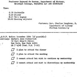 Announcements, 1965-12-14. ...