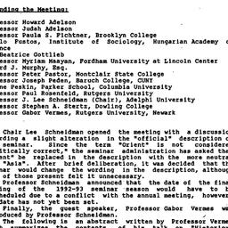 Minutes, 1992-10-15. Law an...