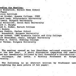 Minutes, 1993-01-28. Law an...