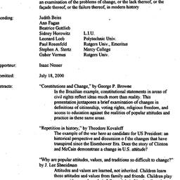Minutes, 2000-04-05. Law an...