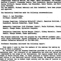 Minutes, 1988-04-14. Law an...