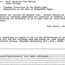 Announcements, 1980-03-27. ...