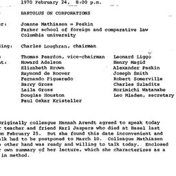 Minutes, 1970-02-24. Law an...