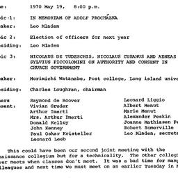 Minutes, 1970-05-19. Law an...
