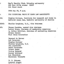 Minutes, 1965-05-26. Law an...