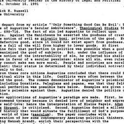 Minutes, 1991-10-16. Law an...