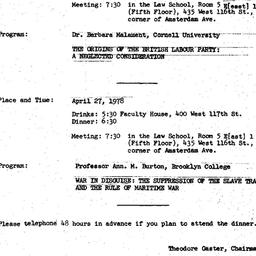 Announcements, 1978-04-05. ...
