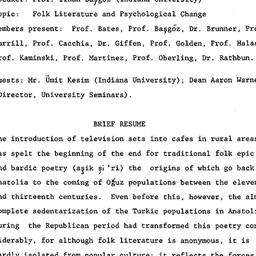 Seminar conclusion paper, 1...