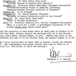 Announcements, 1976-10-05. ...