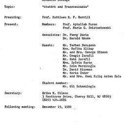 Minutes, 1980-11-21. Ottoma...
