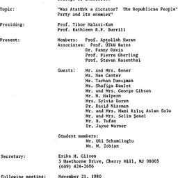 Minutes, 1980-10-24. Ottoma...