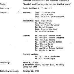 Minutes, 1980-12-19. Ottoma...